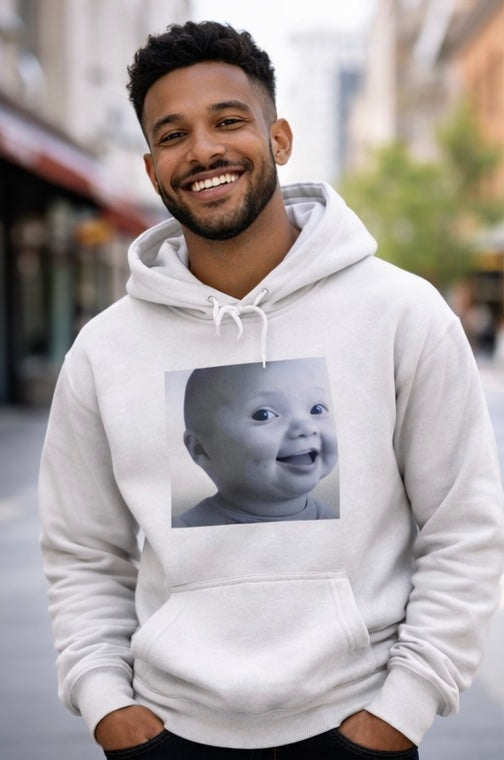 THE BABY FACE HOODIE - AI MEME